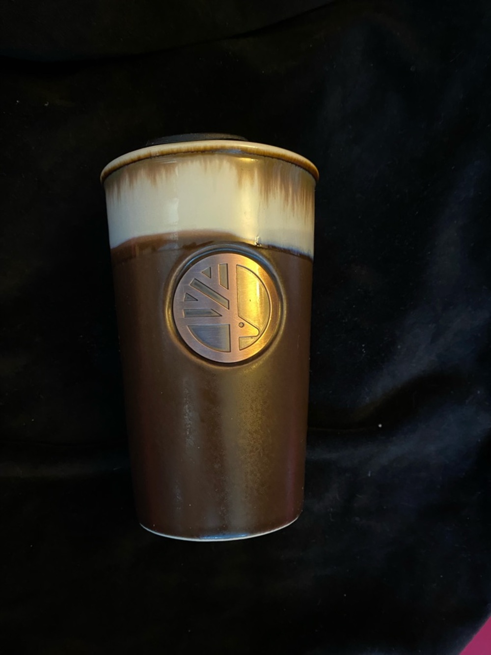 Ceramic Travel Tumbler with toronto zoo logo